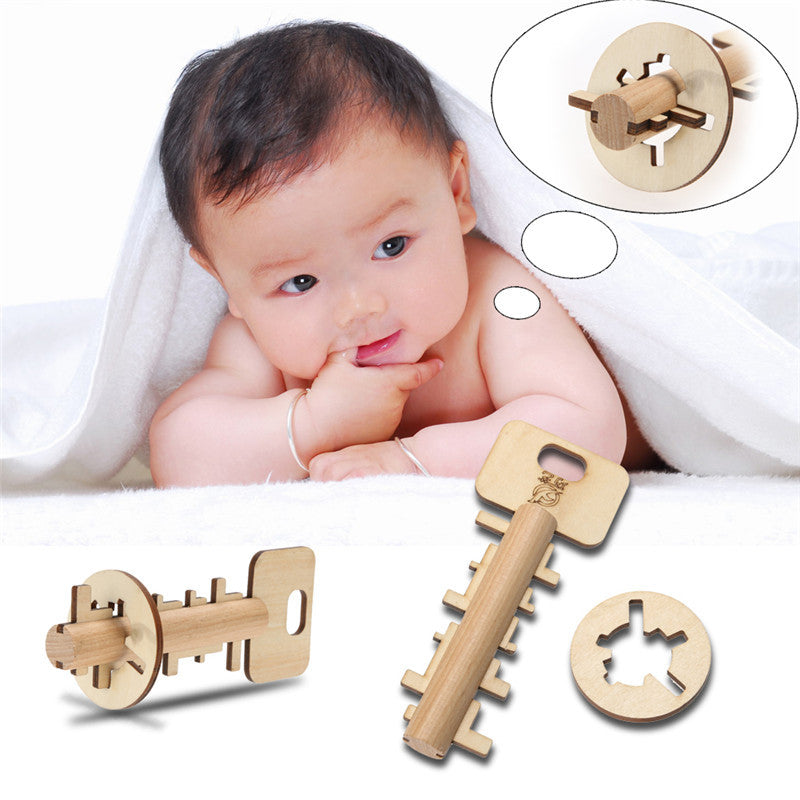 Bamboo Unlock Key Educational Toys (Copy)